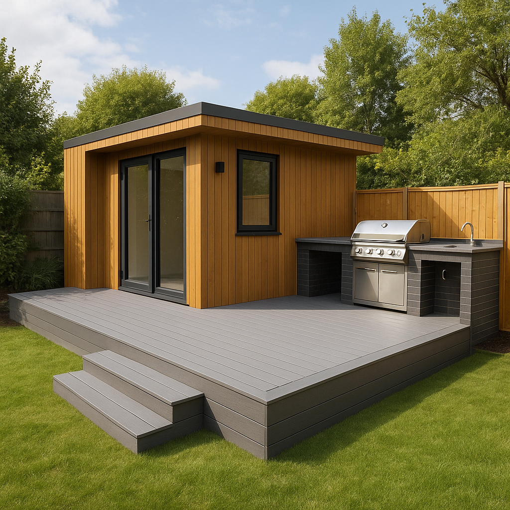 Garden Room & Decking