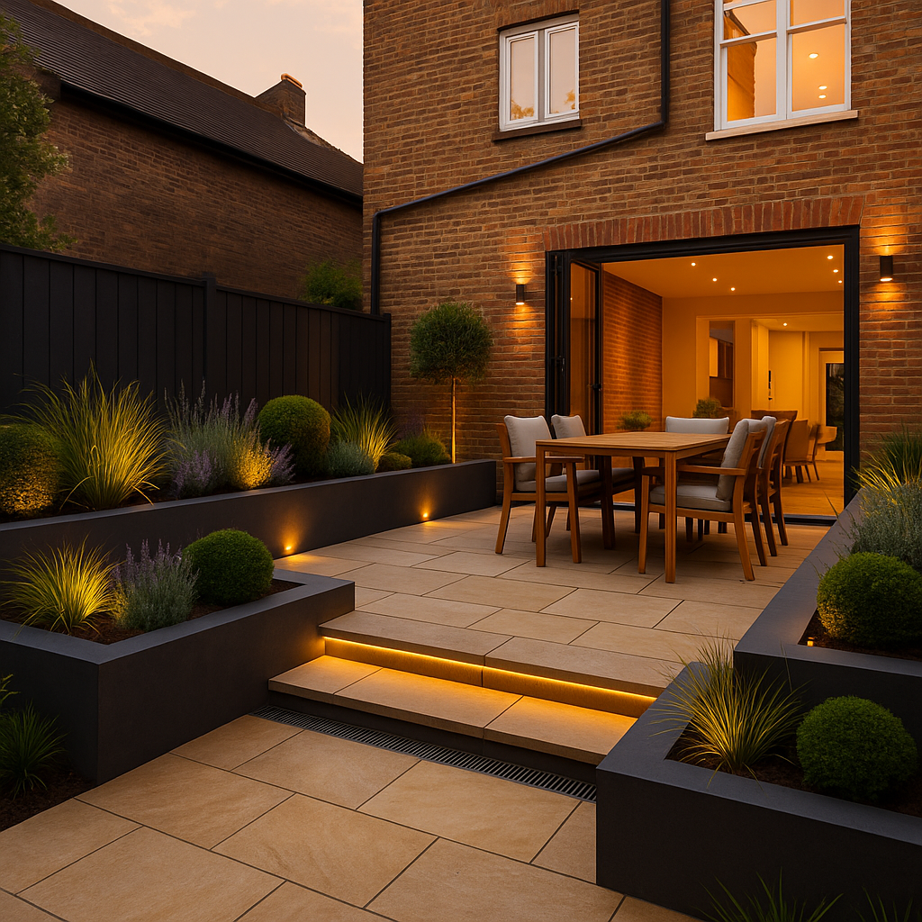 Modern Patio & Landscaping